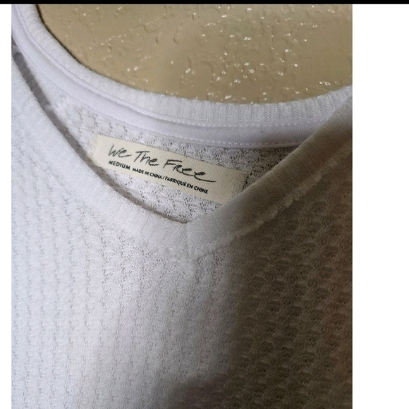 FREE PEOPLE We The Free Soul Song Oversized Top Sorbet Size M/L - Picture 2 of 8